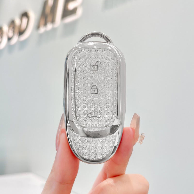 Suitable For Ideal Car Key Protective Cover Keychain Bag Fashionable High-End Exquisite Key Case Shell - Image 1